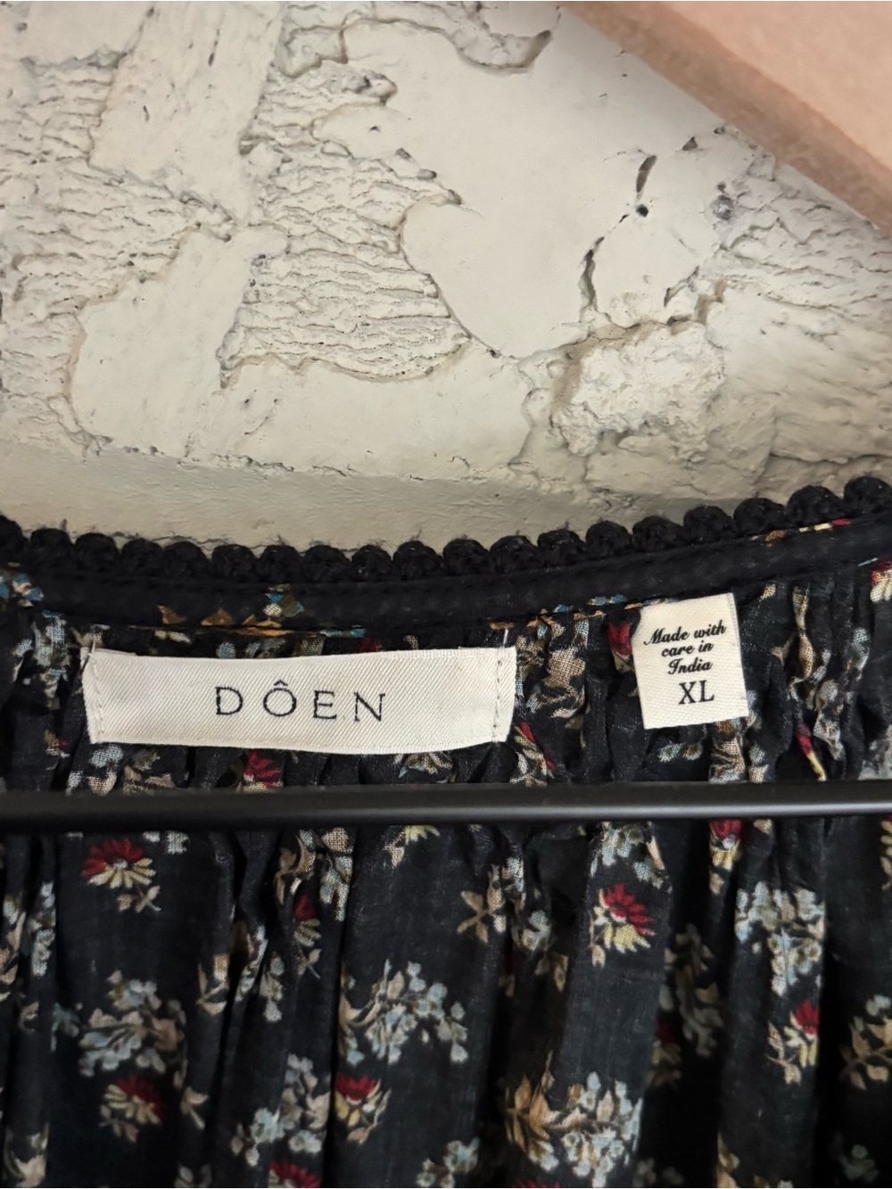Doen Delphina Dress Delphinium Floral XL - Picture 4 of 6